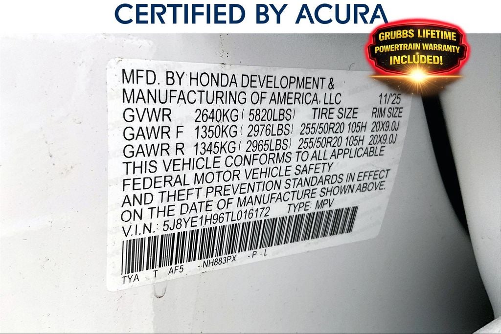 2026 Acura MDX A-Spec Advance Package SH-AWD