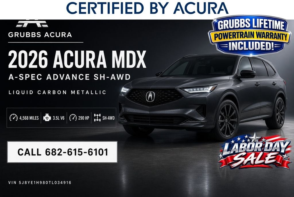 2026 Acura MDX A-Spec Advance Package SH-AWD