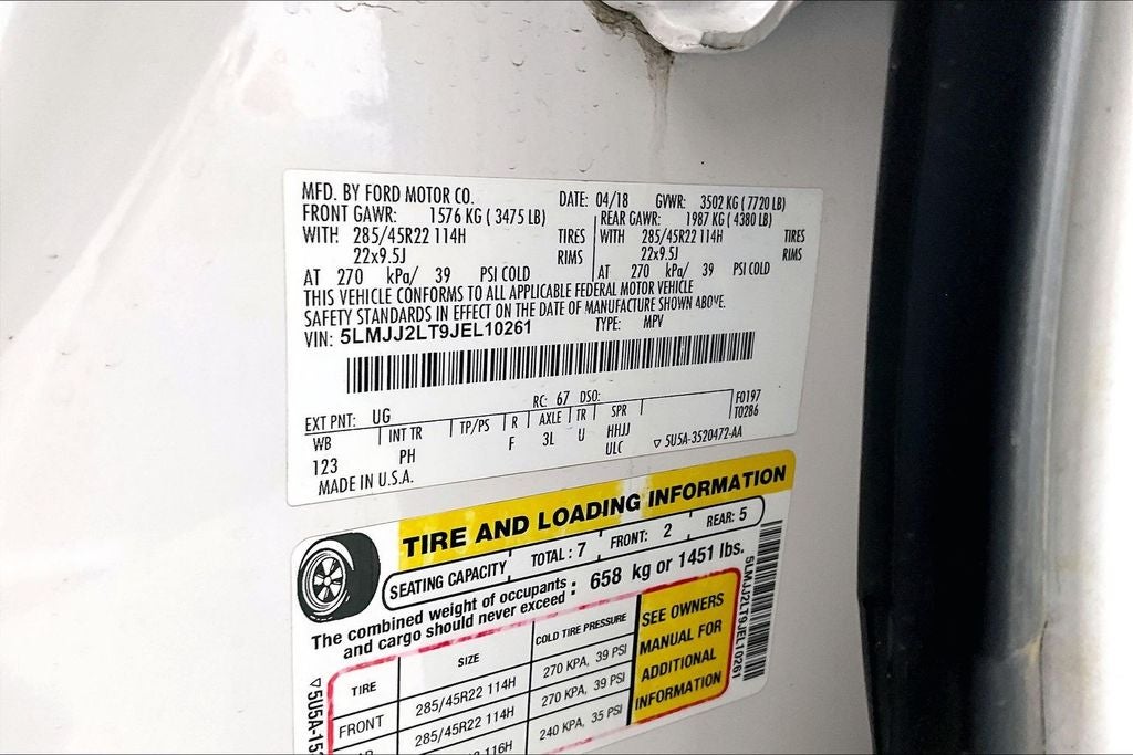 2018 Lincoln Navigator Reserve