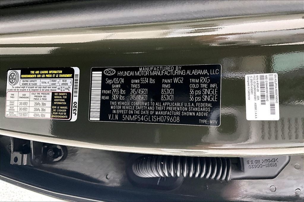 2025 Hyundai Santa Fe Calligraphy