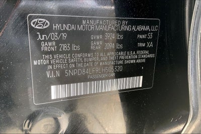 2020 Hyundai Elantra Value Edition