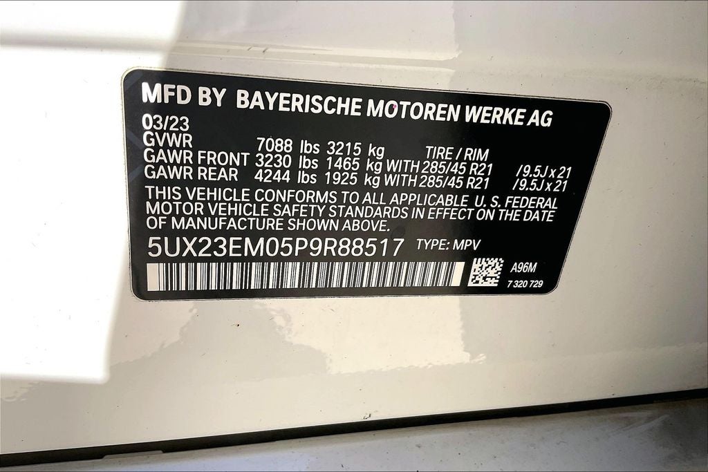 2023 BMW X7 xDrive40i