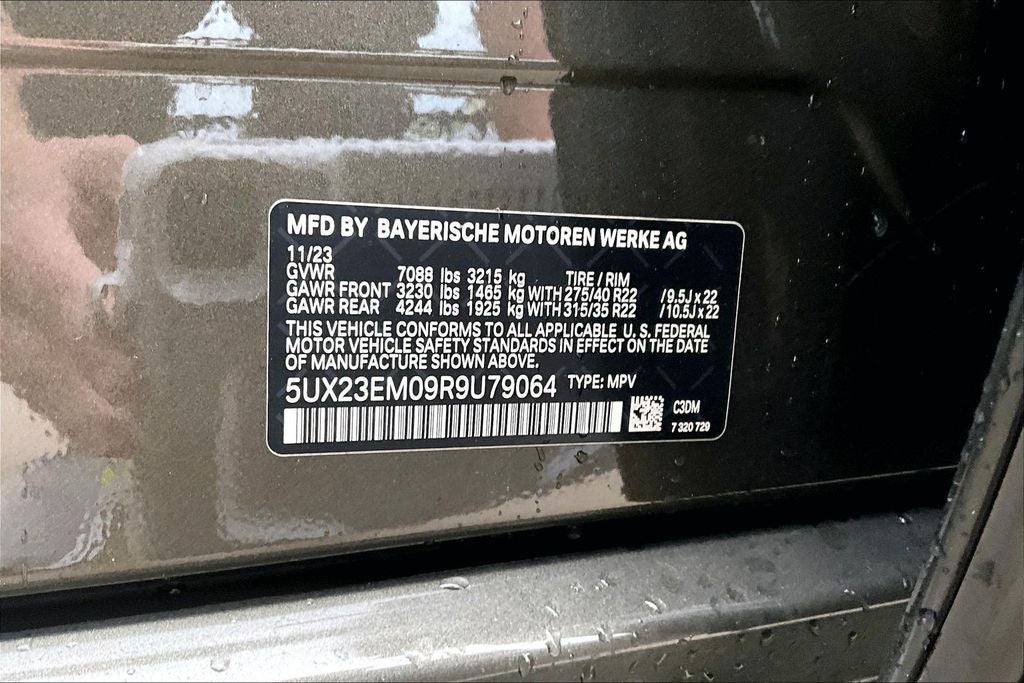 2024 BMW X7 xDrive40i M Sport