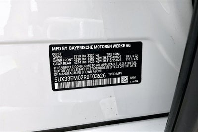 2024 BMW X7 M60i