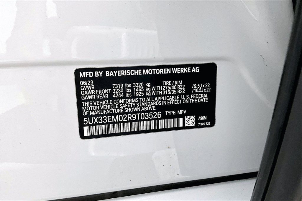 2024 BMW X7 M60i