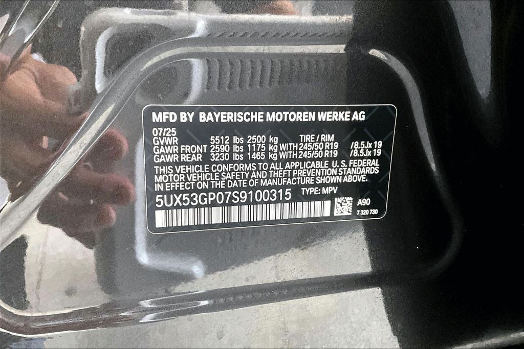 2025 BMW X3 30 xDrive M Sport