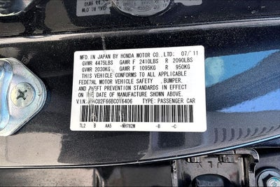 2011 Acura TSX 2.4