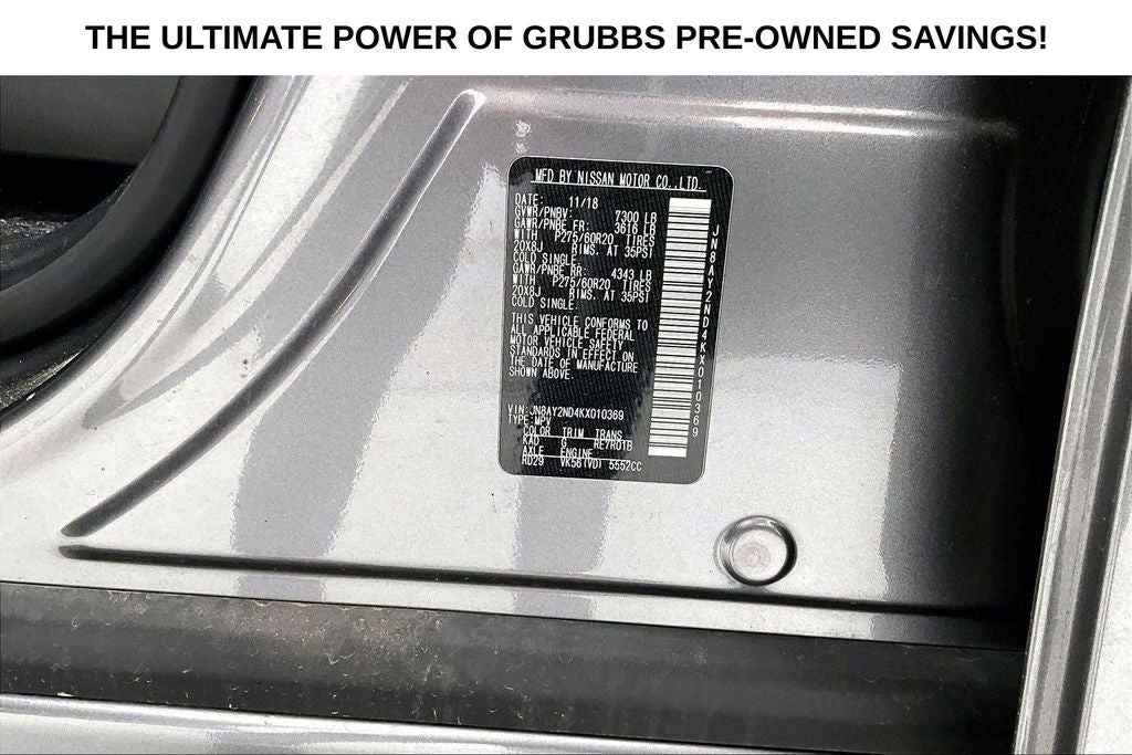 2019 Nissan Armada SL