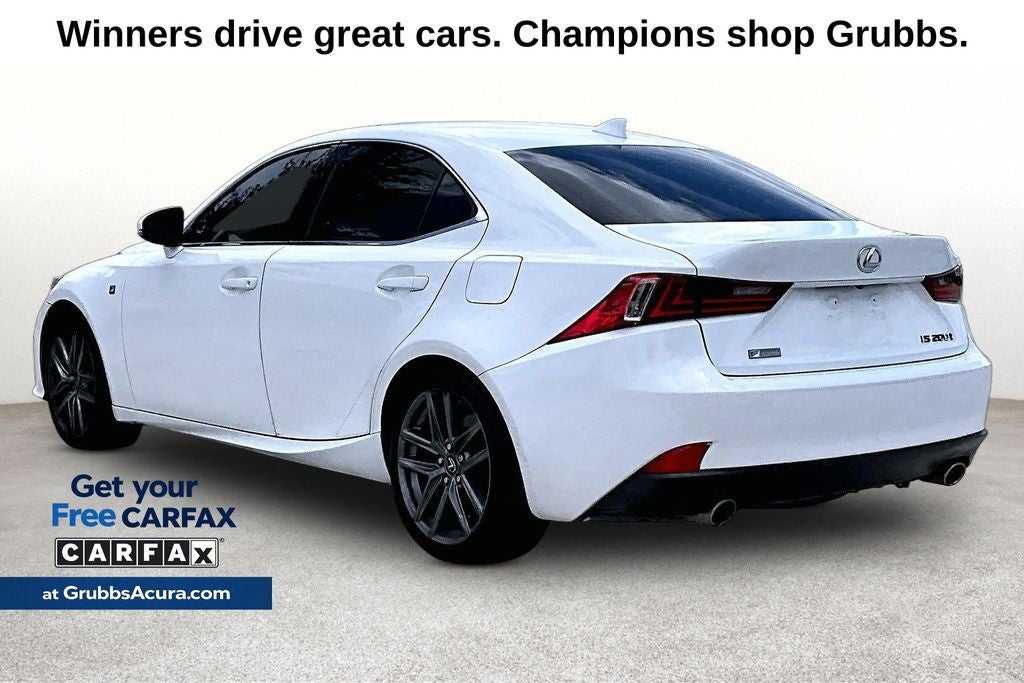 2016 Lexus IS 200t F-Sport