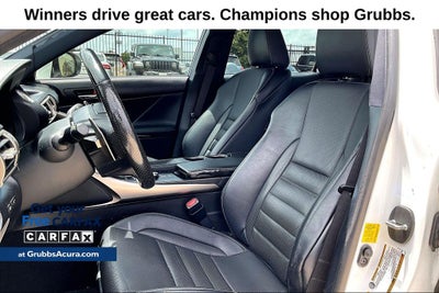 2016 Lexus IS 200t F-Sport