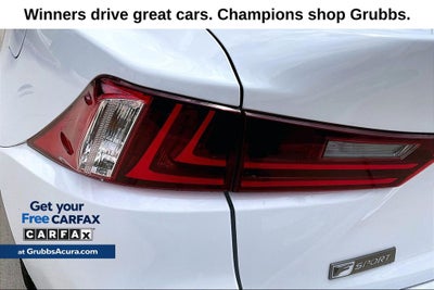 2016 Lexus IS 200t F-Sport