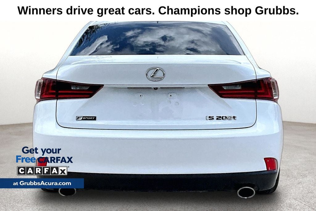 2016 Lexus IS 200t F-Sport
