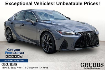 2024 Lexus IS 350 F SPORT Design
