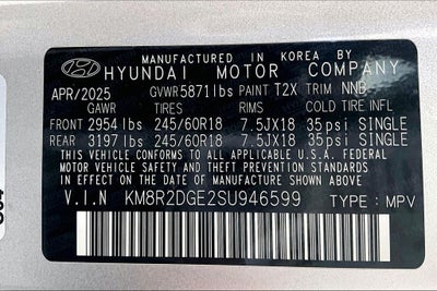 2025 Hyundai Palisade SEL