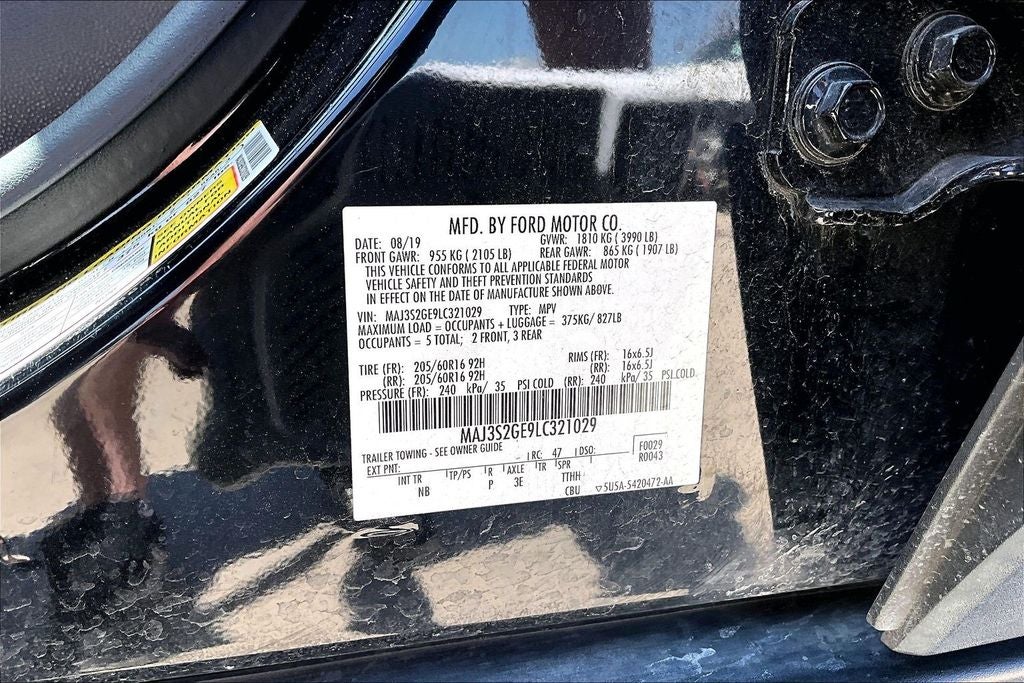 2020 Ford EcoSport SE