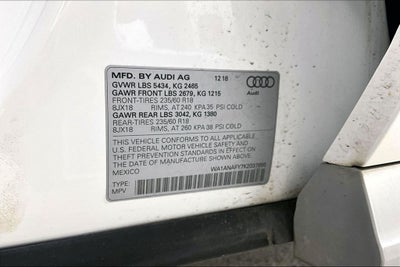 2019 Audi Q5 2.0T Premium quattro