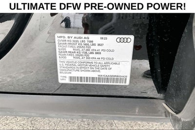 2024 Audi Q8 Sportback e-tron Premium Plus S line quattro