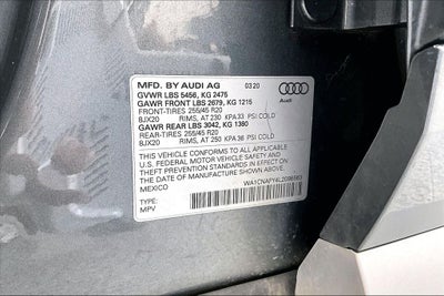 2020 Audi Q5 45 Prestige quattro