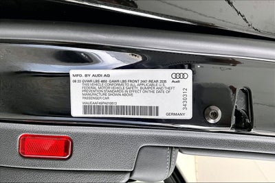 2023 Audi A4 45 S line Premium Plus quattro