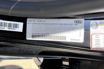 2016 Audi A7 3.0T Premium Plus quattro