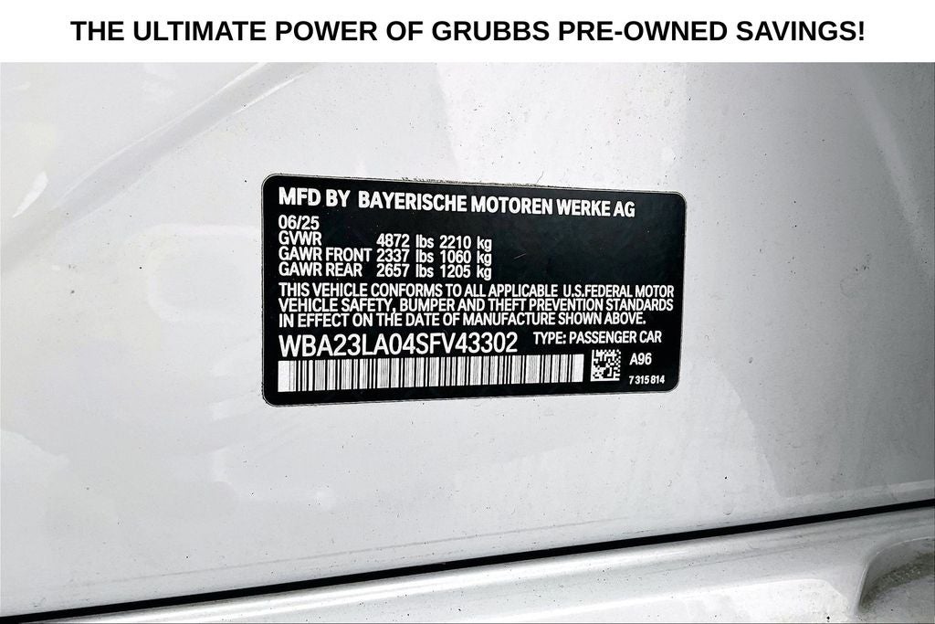 2025 BMW 3 Series 330i xDrive xDrive