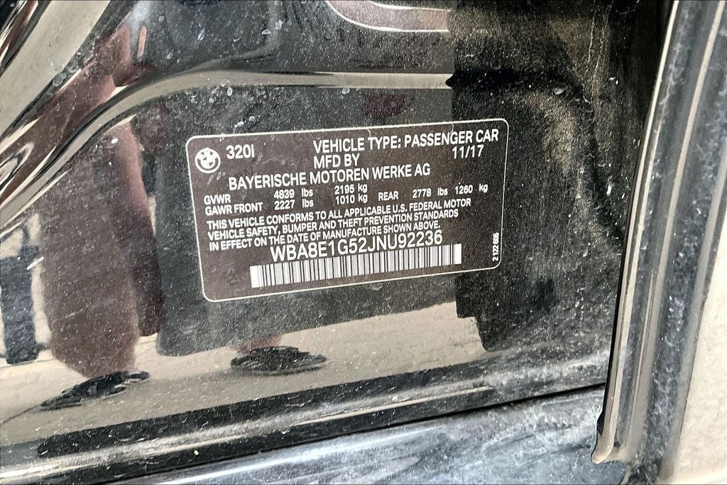 2018 BMW 3 Series 320i