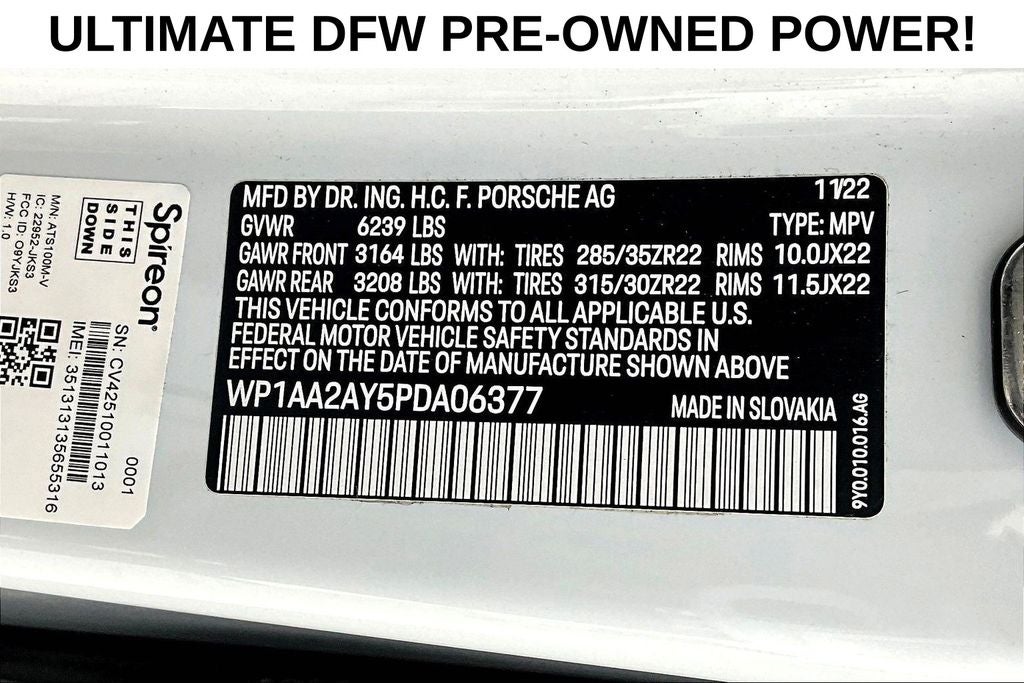 2023 Porsche Cayenne Base