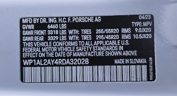 2024 Porsche Cayenne S