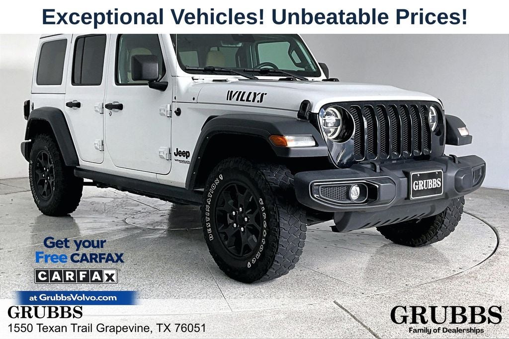 2021 Jeep Wrangler Unlimited Willys