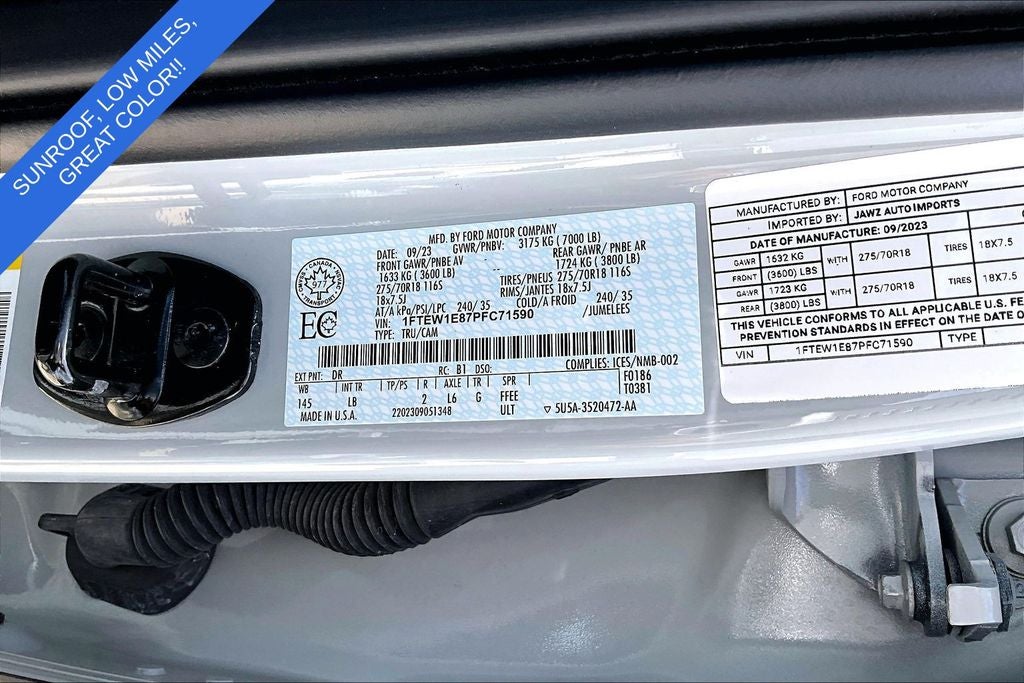 2023 Ford F-150 Tremor