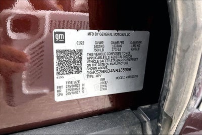 2022 GMC Yukon SLT