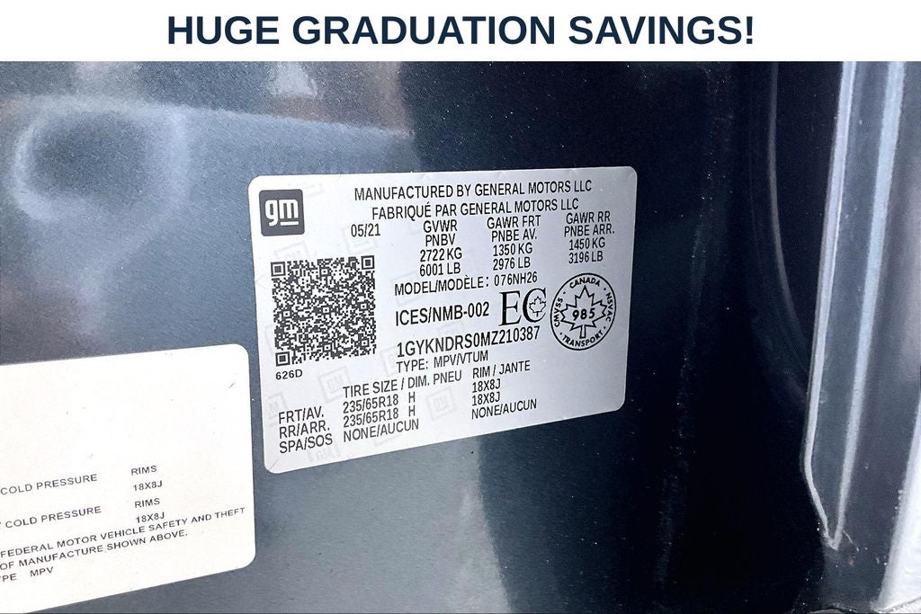 2021 Cadillac XT5 Premium Luxury