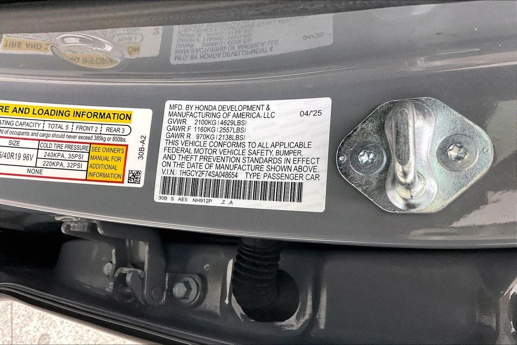 2025 Honda Accord Hybrid Sport-L