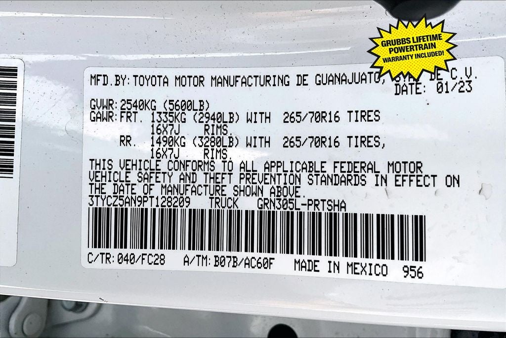 2023 Toyota Tacoma Trail Edition V6