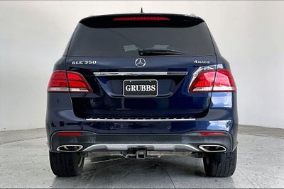 2016 Mercedes-Benz GLE GLE 350 4MATIC®