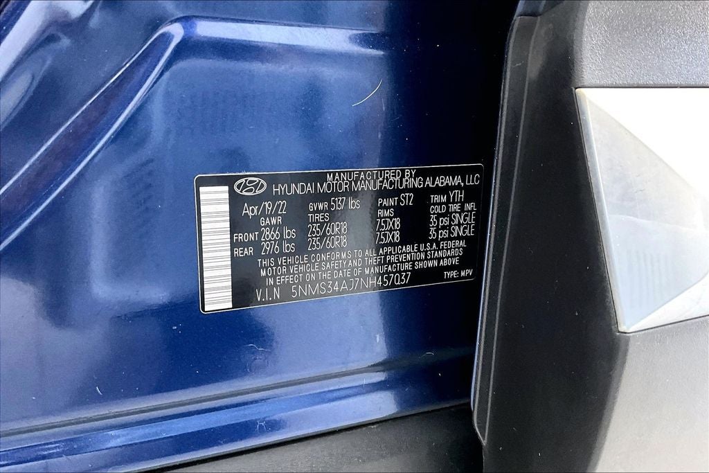 2022 Hyundai Santa Fe SEL