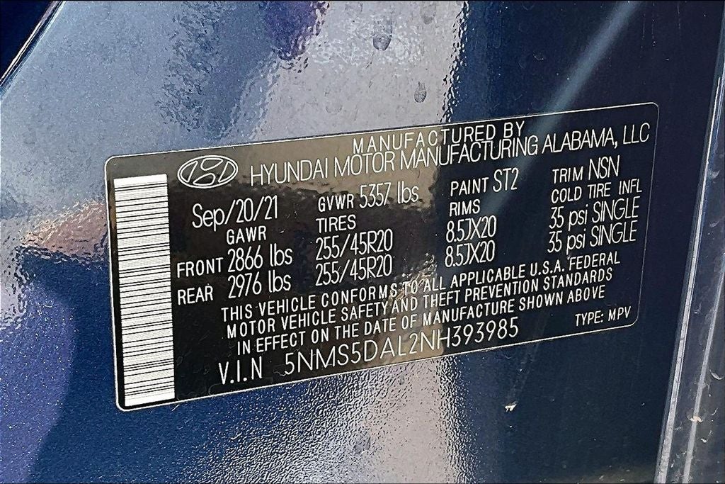 2022 Hyundai Santa Fe Calligraphy