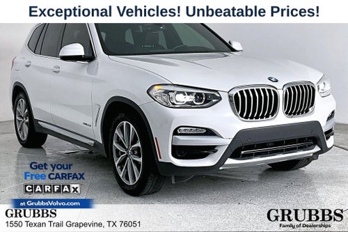 2018 BMW X3 xDrive30i