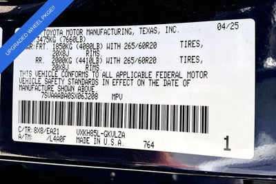 2025 Toyota Sequoia Limited