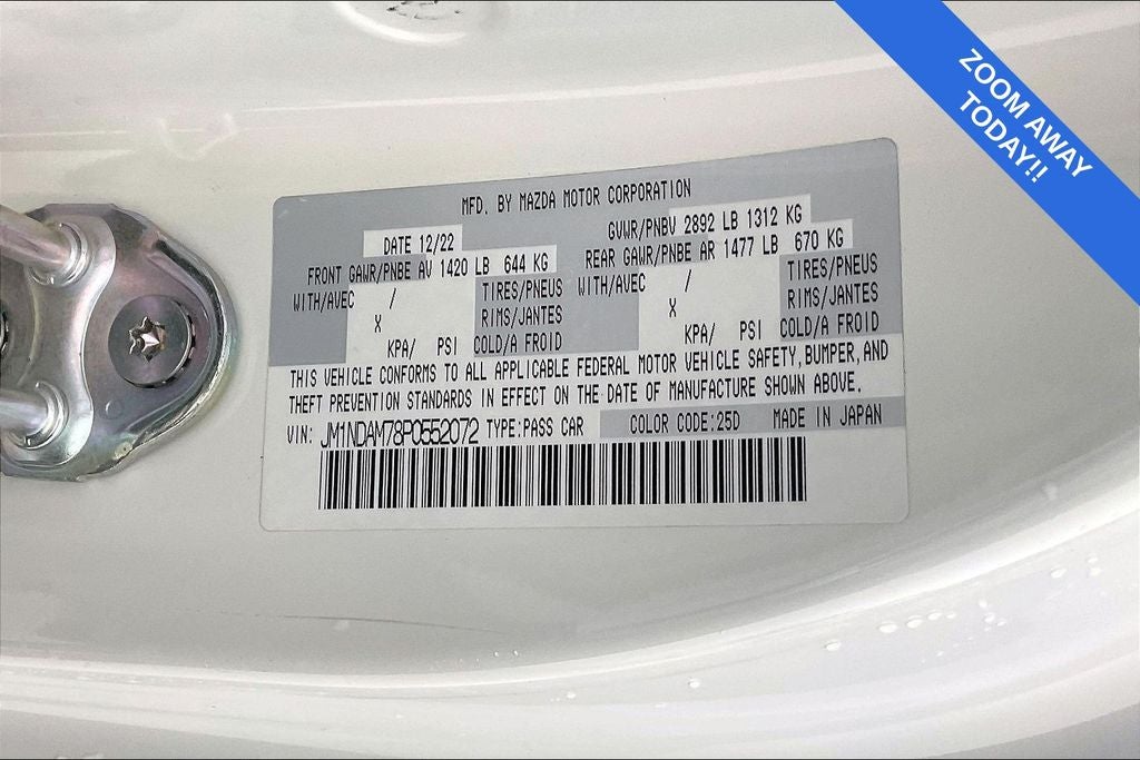 2023 Mazda Mazda Miata RF Grand Touring