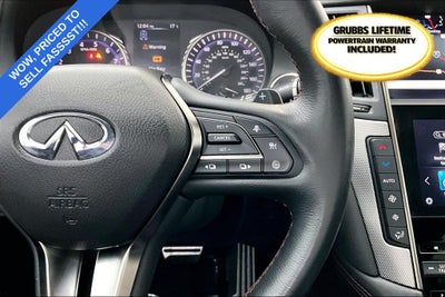 2022 INFINITI Q50 Red Sport 400