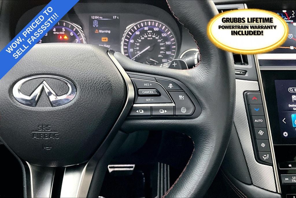 2022 INFINITI Q50 Red Sport 400