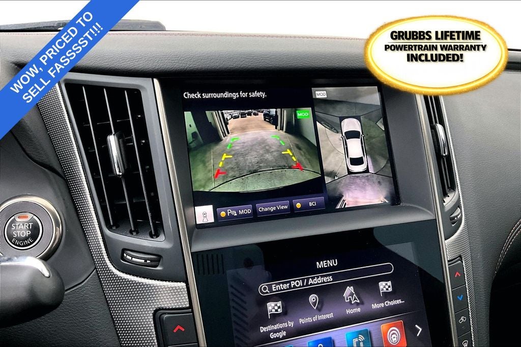 2022 INFINITI Q50 Red Sport 400