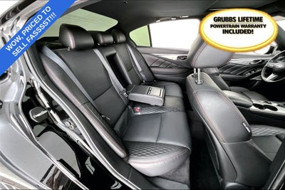 2022 INFINITI Q50 Red Sport 400