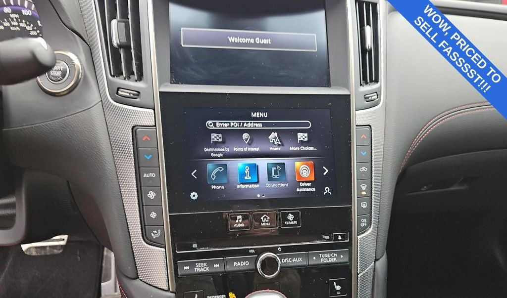 2022 INFINITI Q50 Red Sport 400