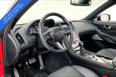 2022 INFINITI Q60 Red Sport 400