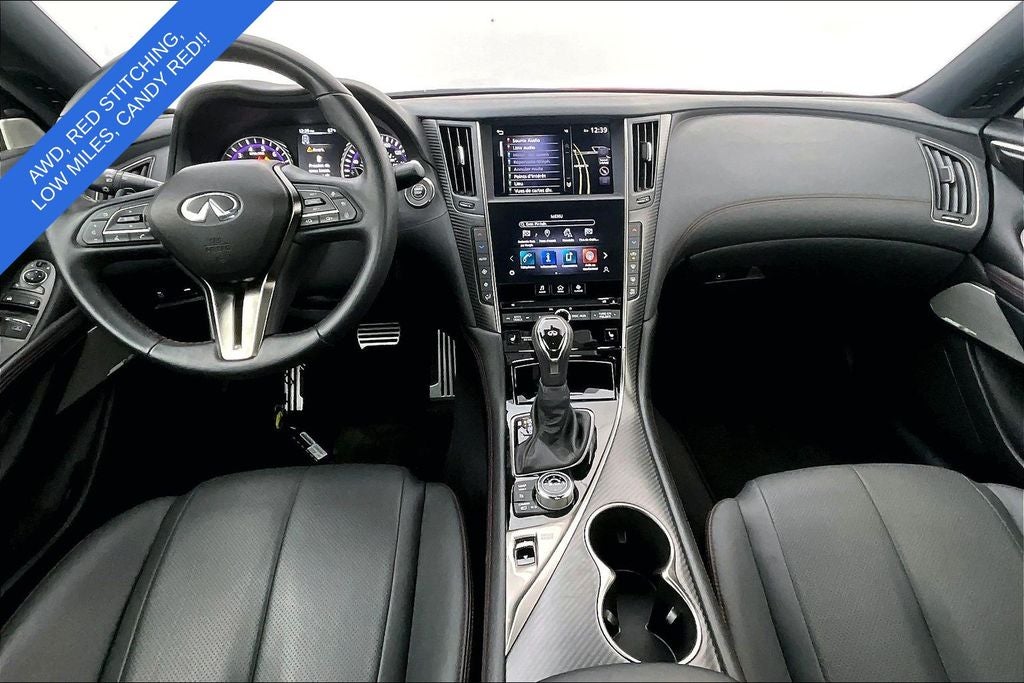 2022 INFINITI Q60 Red Sport 400