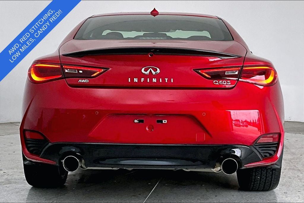2022 INFINITI Q60 Red Sport 400