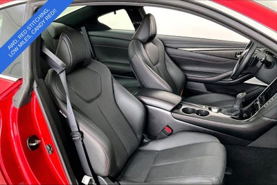 2022 INFINITI Q60 Red Sport 400