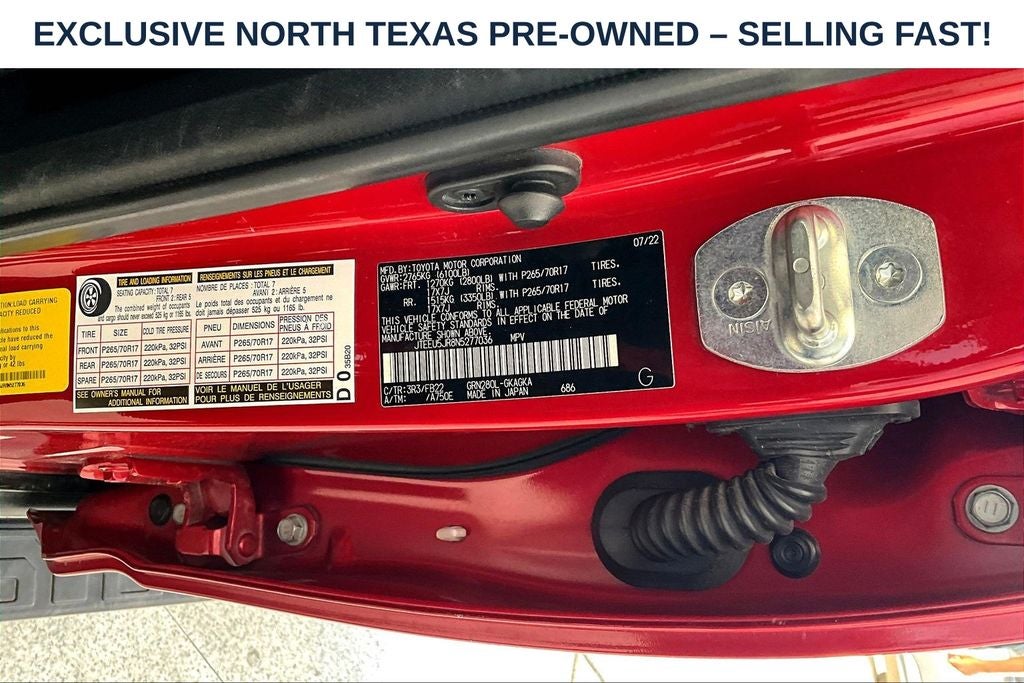 2022 Toyota 4Runner SR5